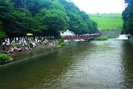 満濃池のゆる抜き６月１５日正午